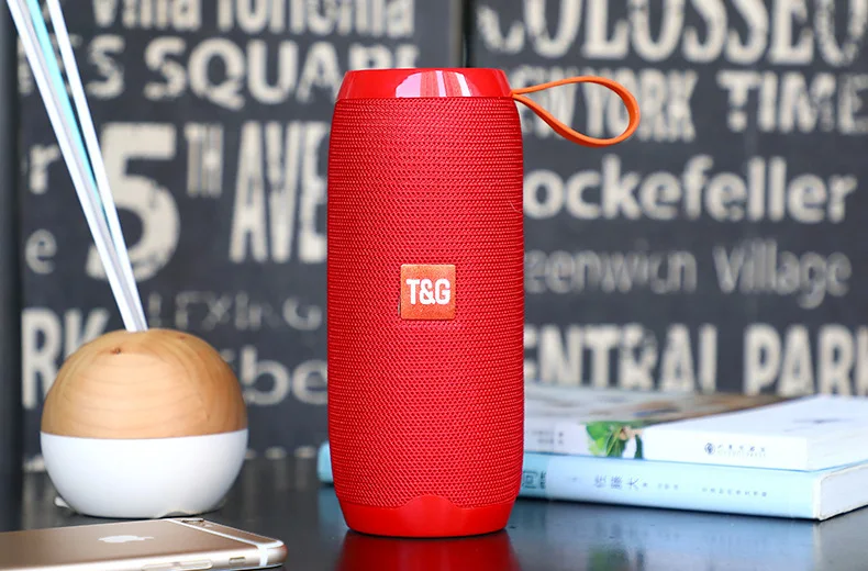 Портативная интеллектуальная беспроводная Bluetooth Колонка стерео бас эффект