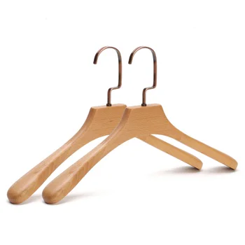 

High-end 3pcs bedroom wardrobe wood coat hangers clothes hangers