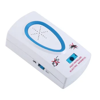 

EU Plug Ultrasonic Pest Repeller Mosquito Killer Electronic Mouse Insect Bug Reject Rat Anti Mosquito Repellent Rodent Control