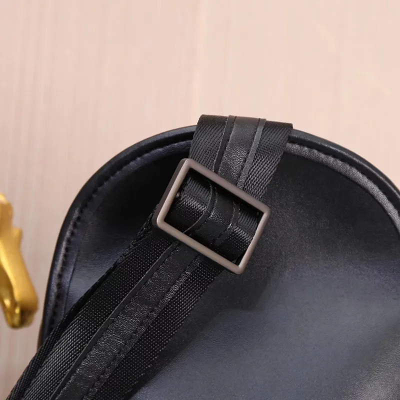 dos homens bolsa de ombro único peito envolto moda inclinado saco
