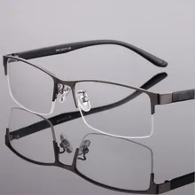 Full frame Metal Glasses Frame Comfortable Steel Plate Optical Eyeglasses Frames Men High Quality Prescription Eyewear 8063