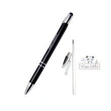 20 шт. тонкий стилус емкостный сенсорный металлический шариковая ручка для сенсорной панели 10 цветов для вас новейший