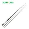 JOHNCOO Booster Spinning Fishing rod with 2 tips M/ML 5-28g Ex-fast action 2.1m 2.4m Spinning Fishing Cane and Baitcasting rod ► Photo 2/6