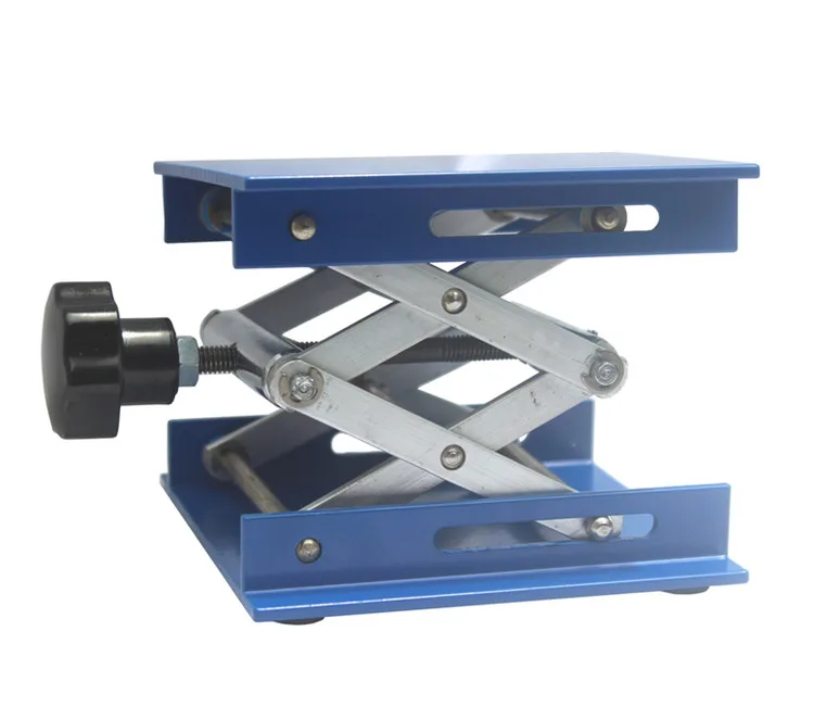 5.9*5.9" Aluminum Lab Lift Lifting Platforms Stand Rack Scissor Lab