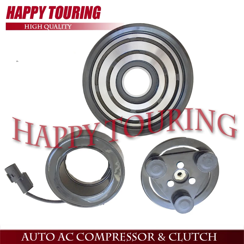 2,,New ac compressor clutch kit pulley coil bearing hub For Hyundai Santa Fe Amanti XG300 XG350 97701-26350 9770126350