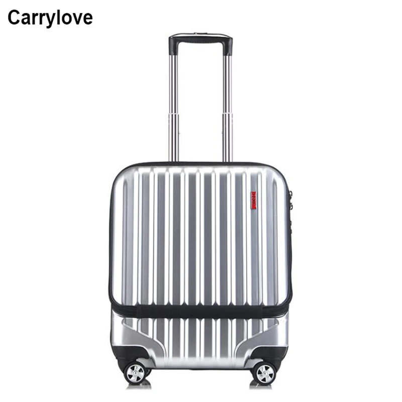 CARRYLOVE 1" дюймов бизнес кабина чемодан передний карман сумка на колесиках с сумкой для ноутбука