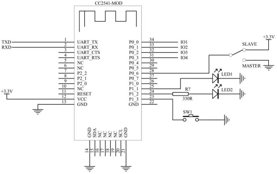 AT-09! Android IOS BLE 4,0 модуль Bluetooth для Arduino CC2540 CC2541 Серийный беспроводной модуль, совместимый HM-10