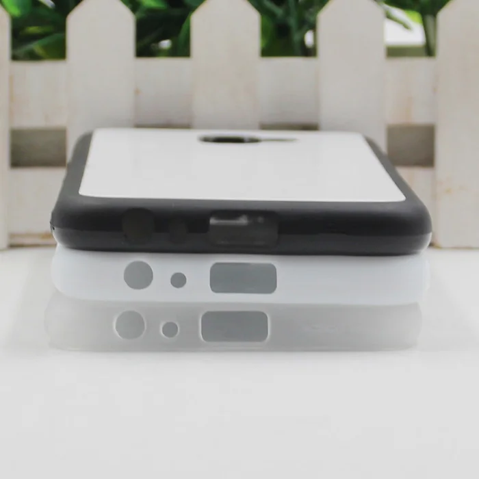 Wtsfwf DIY 2D резина для сублимации силиконовый TPU+ PC пустой чехол для J6 Prime с Алюминий вставками на Клее 10 шт./лот