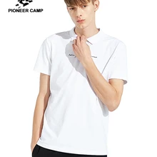 Пионерский лагерь Новые летние рубашки поло для мужчин Бренд одежда повседневная с принтом рубашки поло мужчин с коротким рукавом поло мужской ADP801155