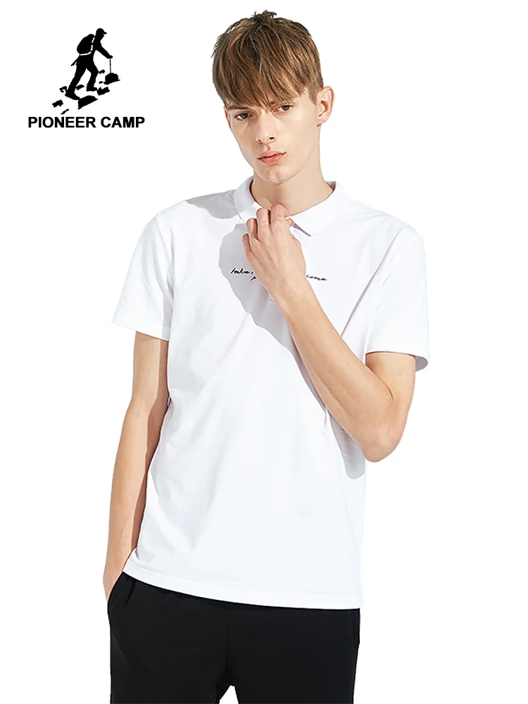 

Pioneer camp new summer polo shirt for men brand clothing casual printed polo shirt men short sleeve polos male ADP801155