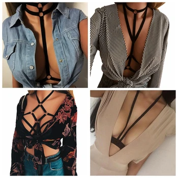 

Sexy Underwear Women Sheer Lace Bandage Bra Thin Seamless Wire Free Bralette Breathable Bustier Adjusted Brassiere Lingerie