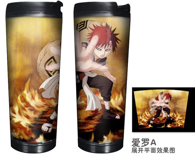 Naruto Gaara Double Insulation Coffee Tea Mug