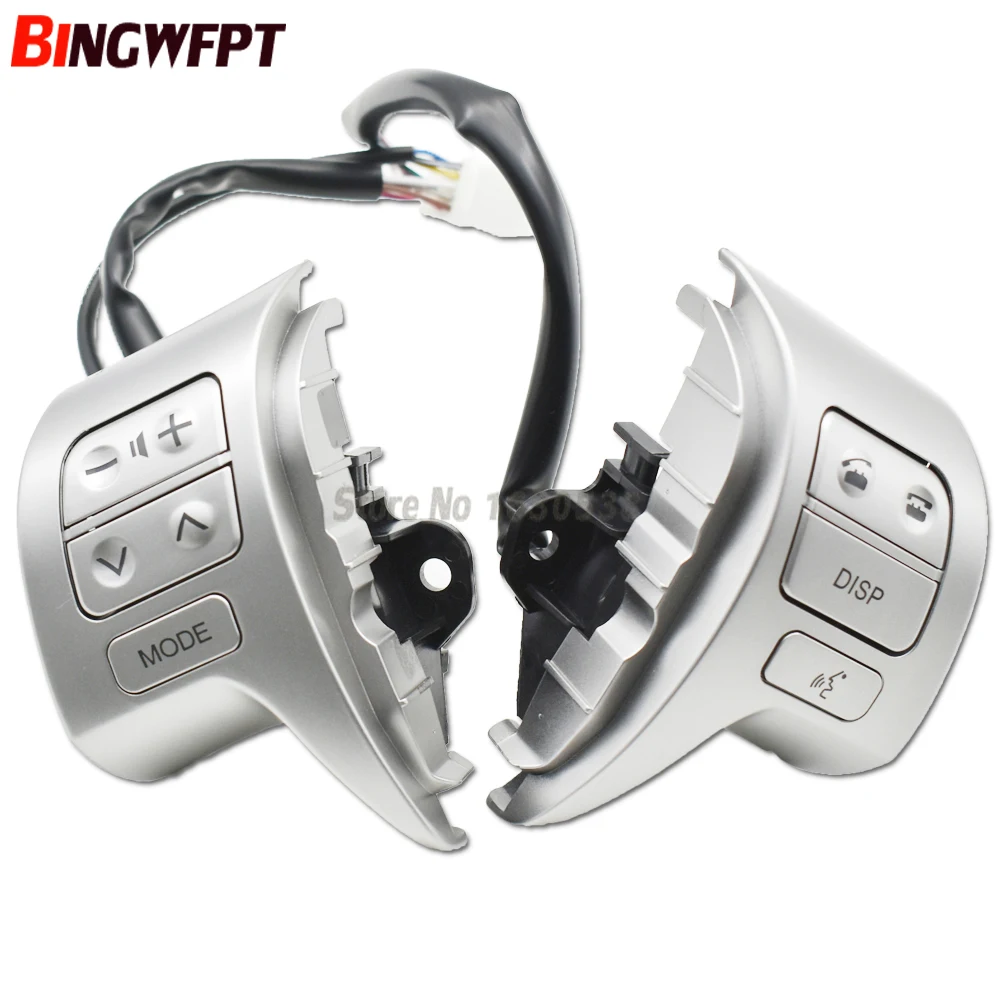 Bluetooth рулевое колесо аудио переключатель управления 84250-02200 84250-12020 для Toyota Corolla ZRE15 2007~ 2010