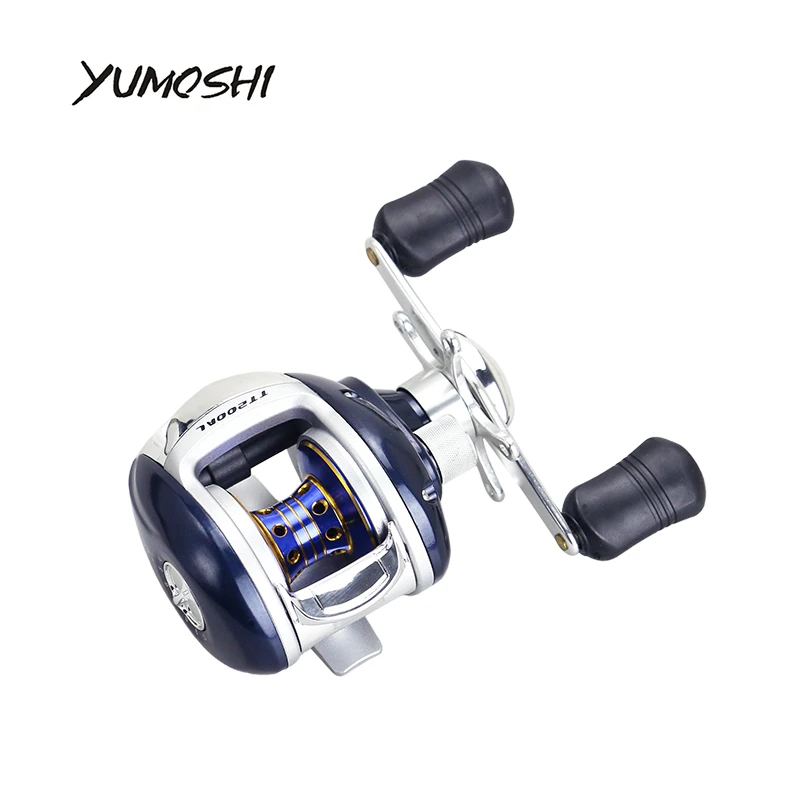 YUMOSHI Рыболовная катушка с правой и левой стороны для заброса приманки 12 + 1