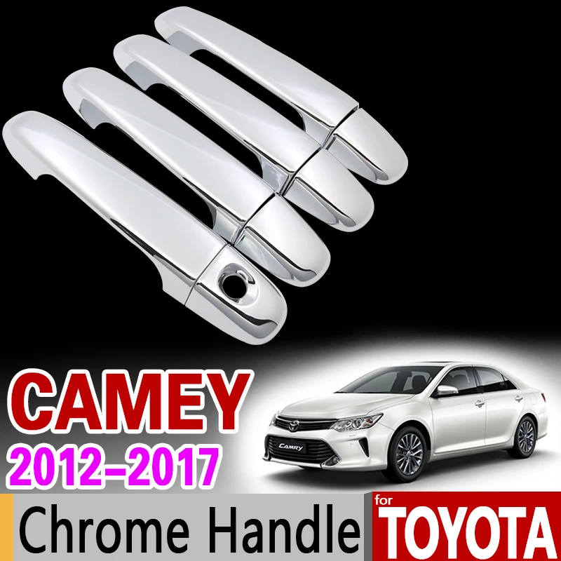 Для Toyota Camry 2012- XV50 Хромированная ручка Накладка набор для Daihatsu Altis Aurion 2013 аксессуары для стайлинга автомобилей