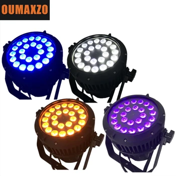 

4pcs/lot 24 leds RGBWA+UV 6 in 1 waterproof led lighting parcan outdoor IP65 led wash par high lumen stage light