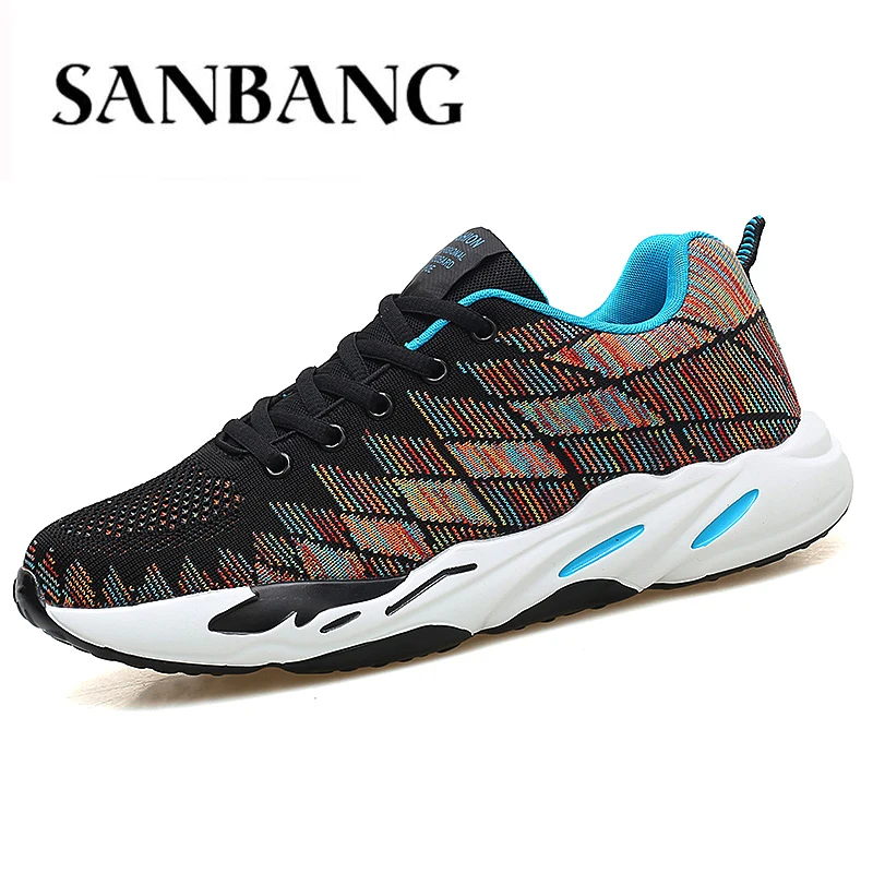 Flying Woven Sports Shoes Korean Version Breathable Flying Woven Sports Shoes Korean Version Breathable