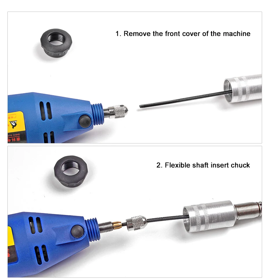 Rotary tool flexible shaft 4