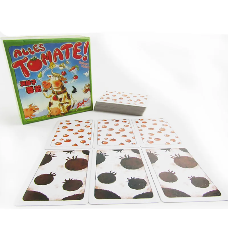 

2-8 Players Alles Tomate Cards Game Board Game Funny Transactions Metting Game