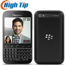 Смартфон Blackberry Q20 Classic 3," 16 Гб ПЗУ 2 Гб ОЗУ 4G LTE 8 Мп двухъядерный Bluetooth wifi QWERTY клавиатура Сотовый телефон
