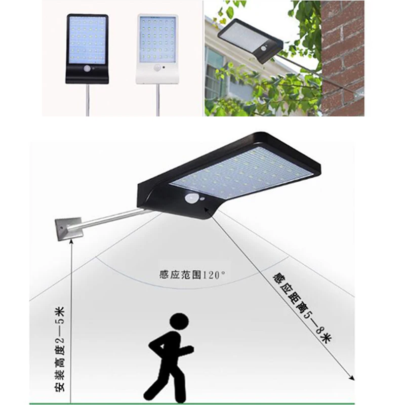 Motion Sensor Solar Led Light Outdoor LED Solar Light For Garden Decoration Solar Lamps For Garden Waterproof Outdoor Lighting (19)