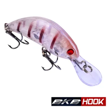 

1pcs Crankbait Fishing Lure 5.5cm 3.8g Artificial Hard Crank Bait Bass Fishing Wobblers Japan Topwater Swimbait Minnow Fish Lure