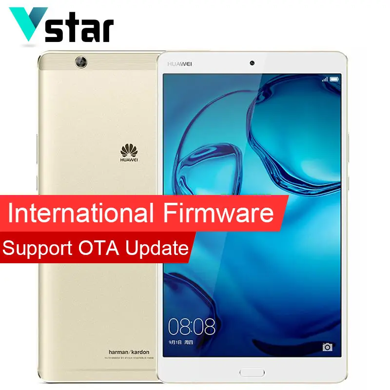 International Firmware Huawei MediaPad M3 4GB 128GB WiFi 8 4 inch 2K Screen Android 6 0