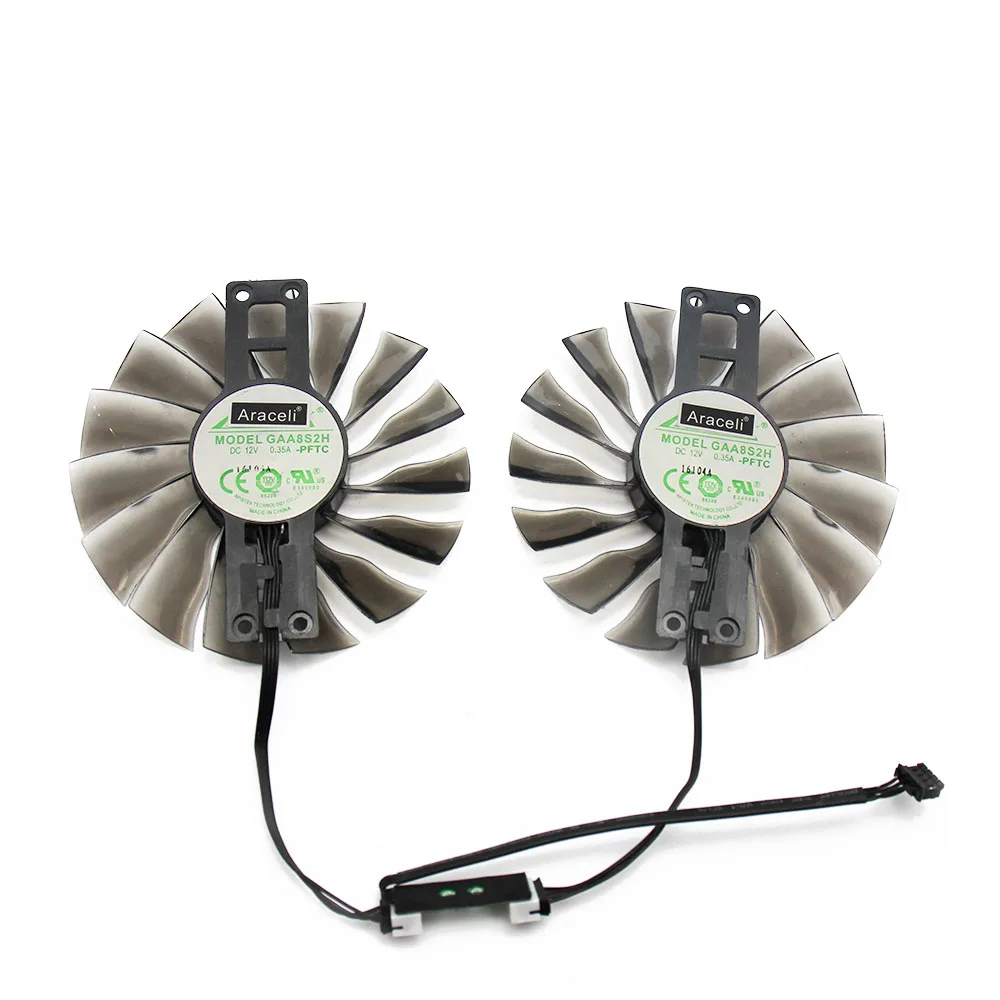 2 шт./компл. 95 мм GAA8S2H GTX 1070 альтернативный GPU VGA вентилятор кулер для MAXSUN Palit GTX1070 Grahics