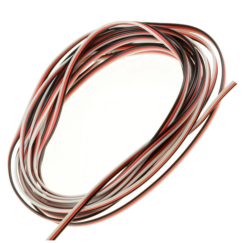 5 м вспомогательный провода 26awg для Futaba JR 3-Pin