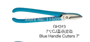 

free shipping 1pc/lot GH243 Bend blue handle cutters, jewelry pliers, jewelry making tools DIY tools, mini cutting plier