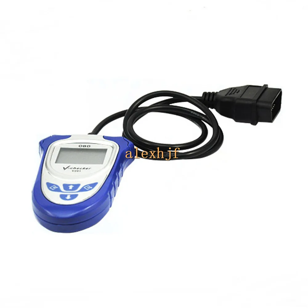 Car Code Reader Can bus OBD II Scanner, V checker V201, Diagnosis engine system of OBD compliant