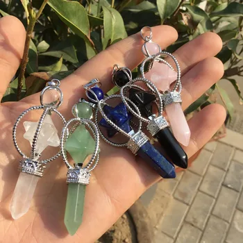 

Natural lapis lazuli Chakra stone Merkaba pendant