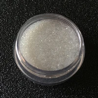 3D Manicure Micro Crystal Glass Beads Transparent white 0.4mm Magic Tiny Clear Caviar Rhinestone For Nails Art Decorations 2