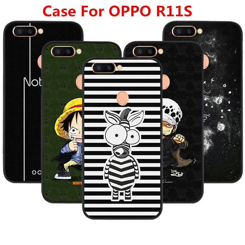 Caetoon Fastion Case For OPPO R11S Cartoon Full Side Soft Shell Silica Gel Bbreak Protection Cover 16 Colors Select! |