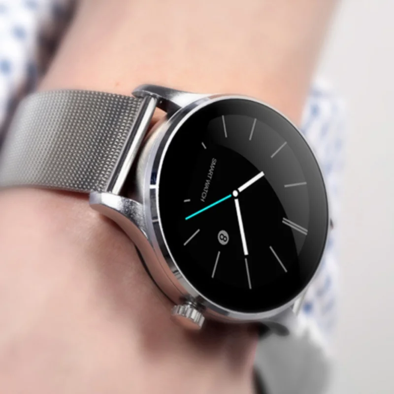 

EDAL Smart Watch MTK2502C Man Smartwatch 1.22 inch Alarm Clock Wristwatch For Adults Best Quality