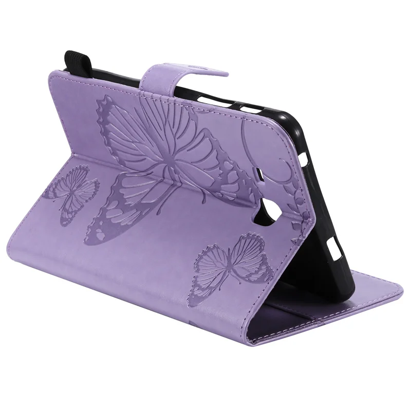 3D Butterfly Embossed Tablet Case Cover For Samsung Galaxy Tab A6 7.0 SM-T280 SM-T285 Flip PU Leather Tablet Cover +Stylus Pen (14)