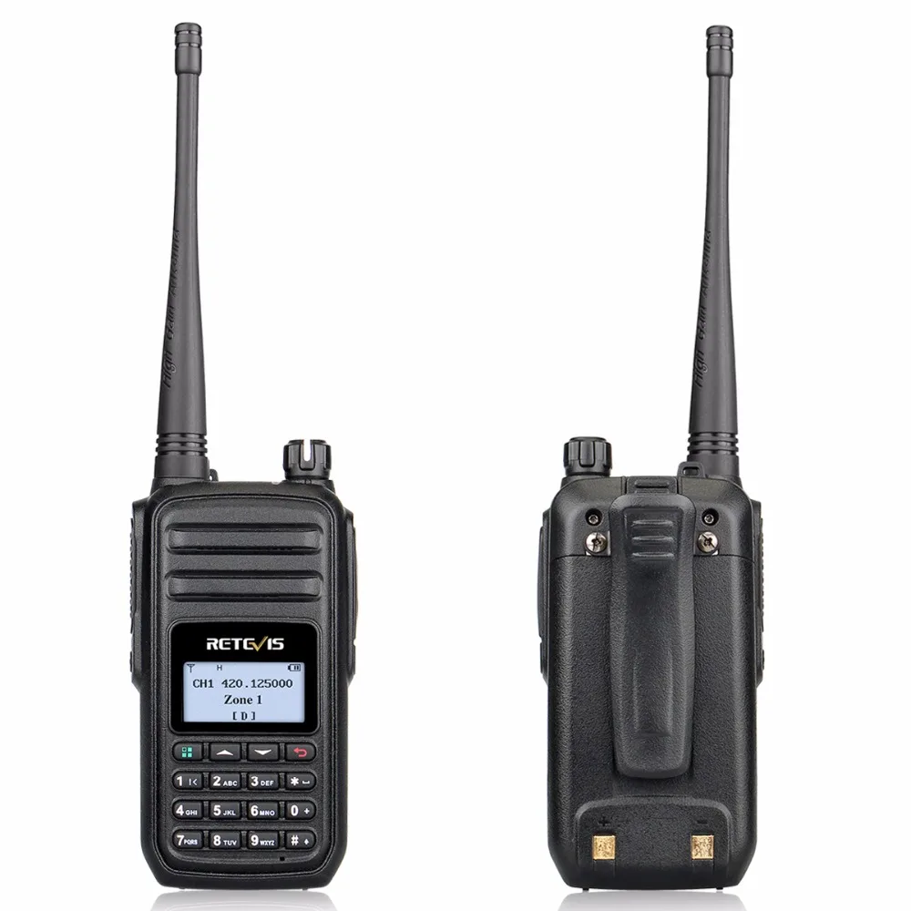 RETEVIS RT80 DMR Ham Radio Digital Walkie Talkie 5W UHF Mixed Receive VOX FM Radio PortableTwo-Way Radio Amador Hf Transceiver
