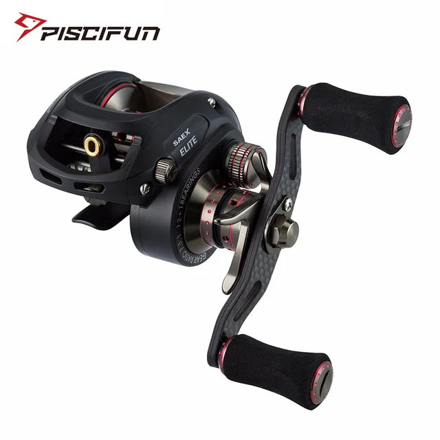 $US $76.79 Piscifun SAEX ELITE Baitcasting Fishing Reel Right Left Hand 13BB 7.3:1 167g Super Light Bait Casti