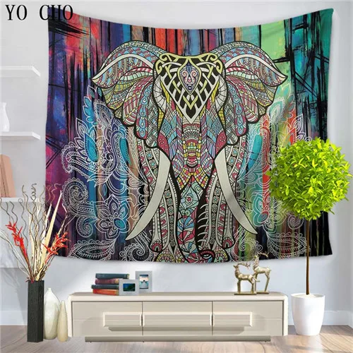 Йо Чо 3d tapiz pared ХИППИ СТЕНЕ Полотенца Boho стены Висячие покрывала шаль этнических пляж Одеяло Art World Map МАНДАЛА ГОБЕЛЕН - Цвет: Type 4
