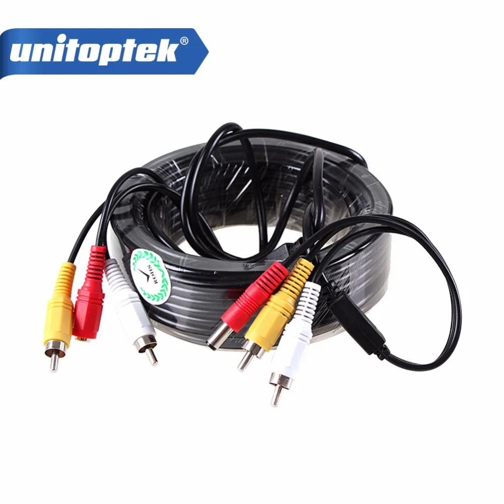 5M / 10M / 15M / 20M Security CCTV Cable RCA CCTV Camera Video Audio AV Power Cable For Surveillance Camera DVR System 5M / 10M / 15M / 20M Security CCTV Cable RCA CCTV Camera Video Audio AV Power Cable For Surveillance Camera DVR System