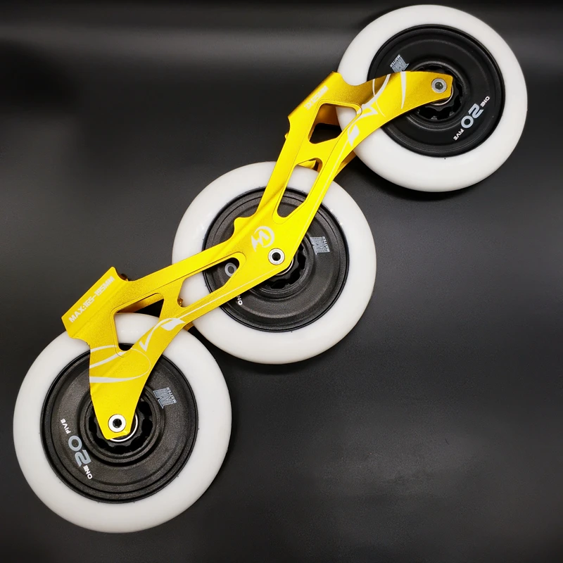 

free shipping speed skates frame 3x125 mm speed frame 3*125 mm