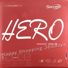 Меч ГЕРОЙ новая улучшенная версия pips-In настольный теннис pingpong Резина с губкой