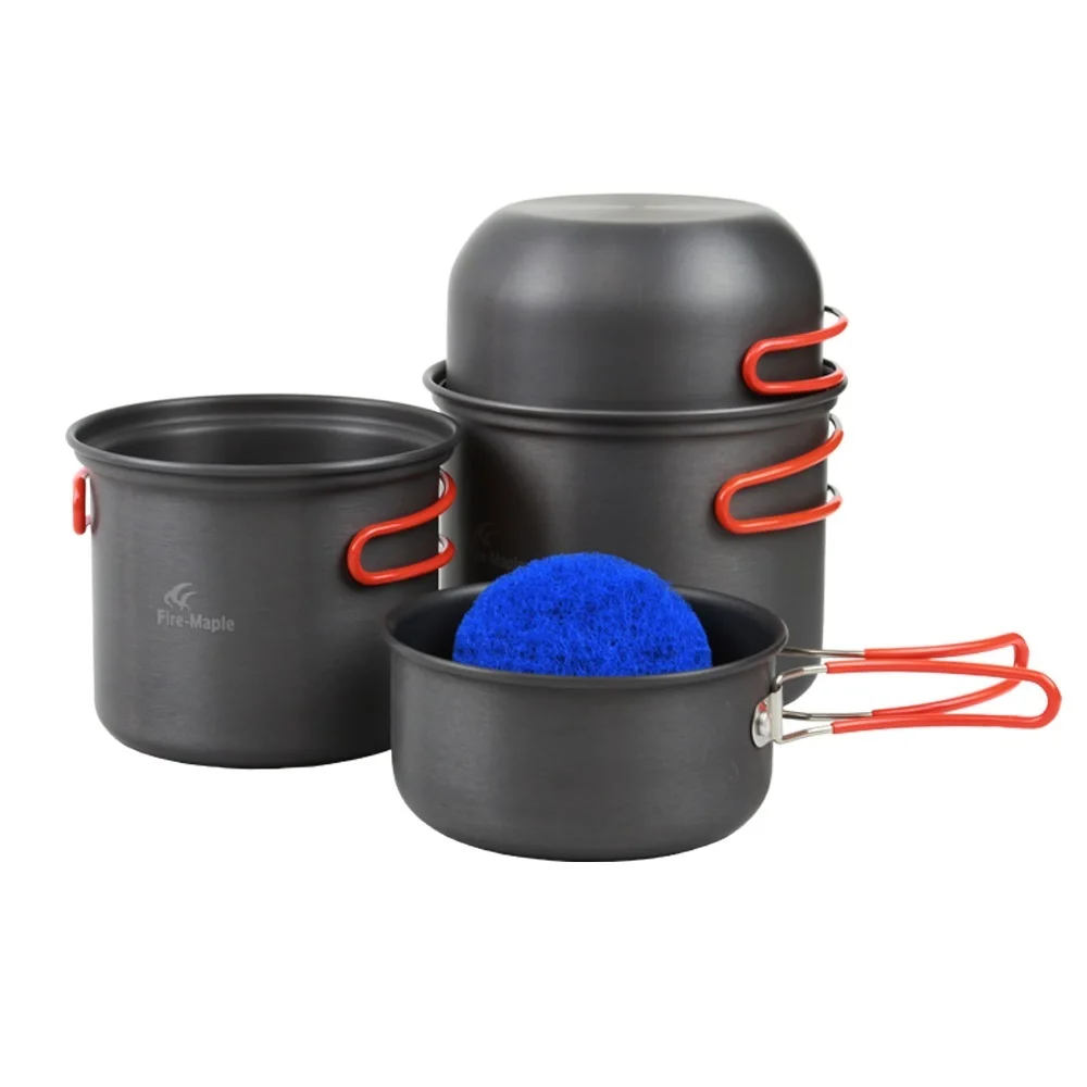 Fire Maple Outdoor Pots Set Camping Foldable Cooking Cookware Aluminum