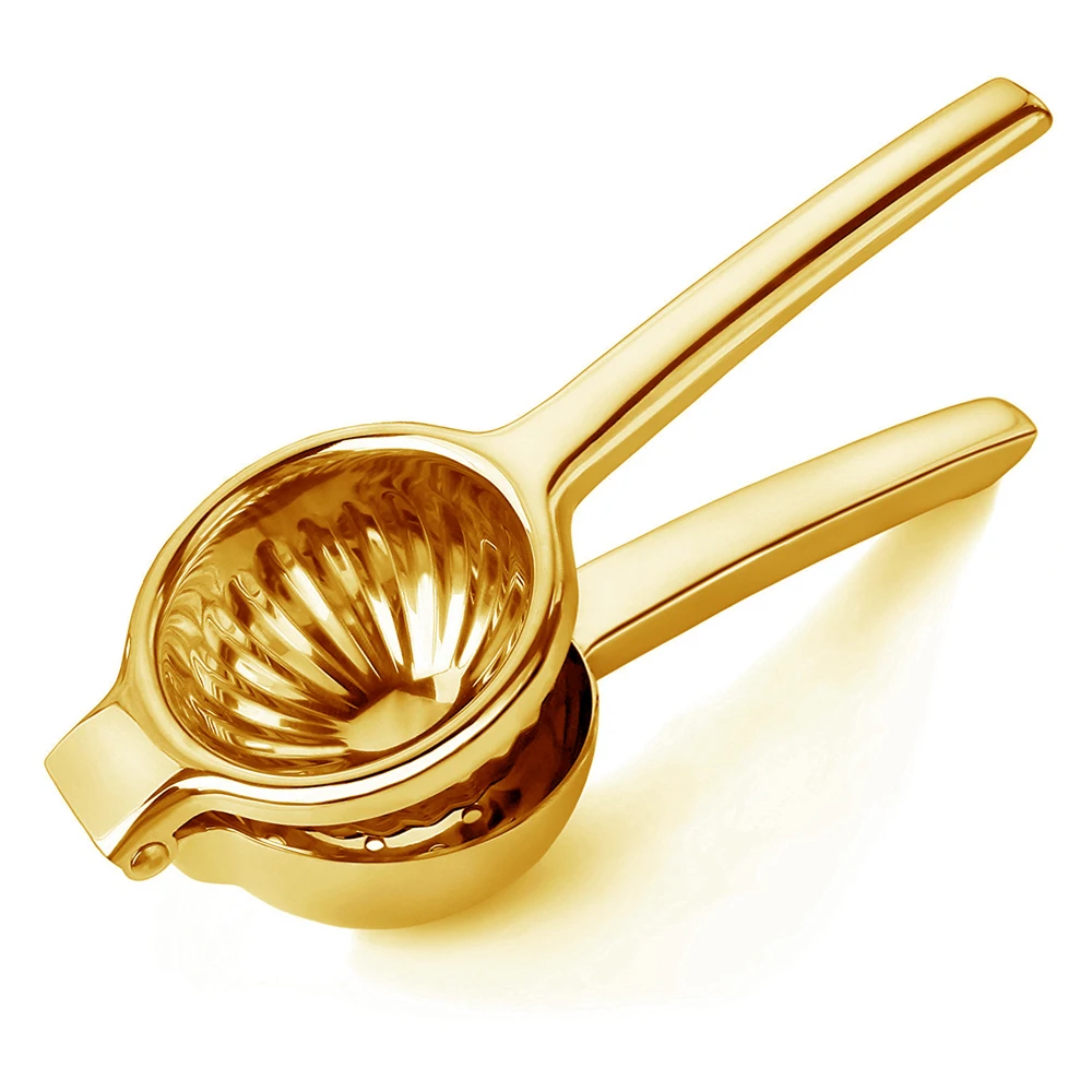 Stainless Steel Lemon Squeezer Manual Press Lime Citrus Zester Fruit
