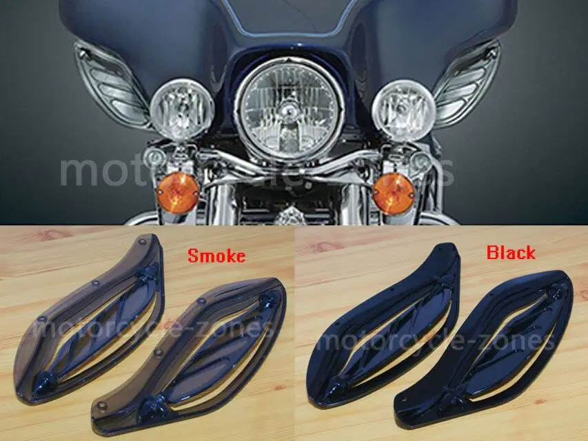 Для Harley Touring Electra Road Glide 1996-2013 2010 2011 2012 черный/дым Регулируемый крыло лобовое стекло дефлектор воздуха обтекатель