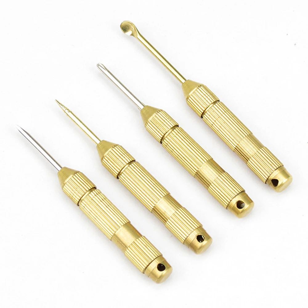 4 in 1 Mini Multification Screwdriver Set Portable Toothpick Ear Pick Keychain Screwdriver Slotted Phillips DIY Hand Tool