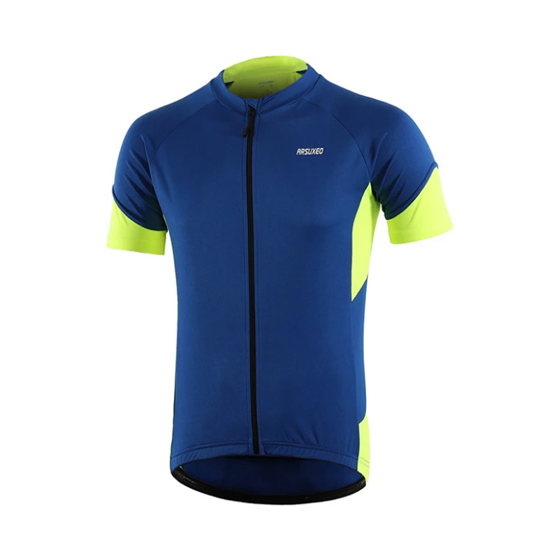 

Quick Dry Short Sleeve Cycling Jerseys Men T Shirt Anti-sweat Men MTB Bike Jerseys Tops Training Shirts