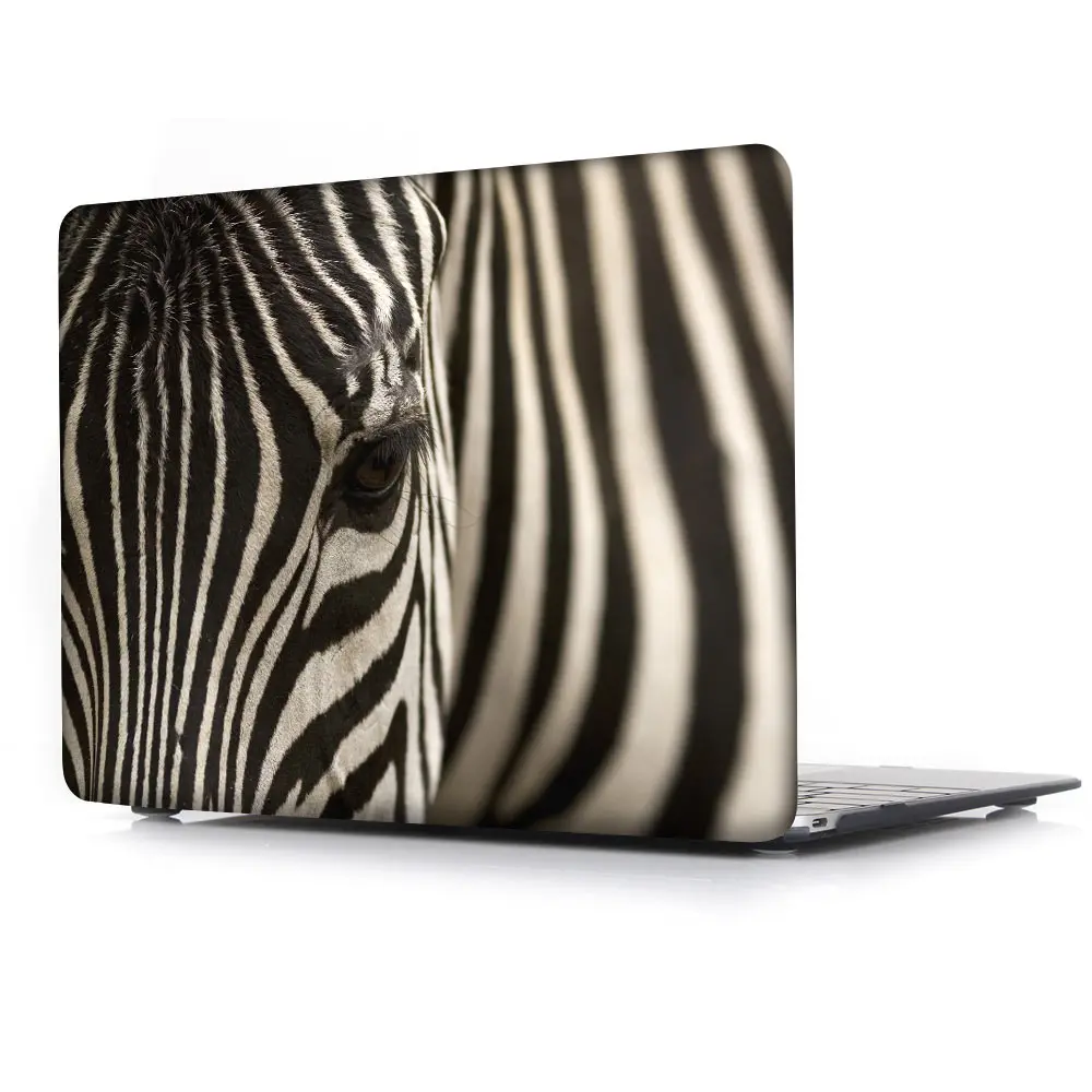 Živočich pleťový líbezný sova zebra tygr kocour pes tisk pouzdro pro macbook pro 13 vzduch 13 11 pro 15 sítnice 12inch notebook obal lastura