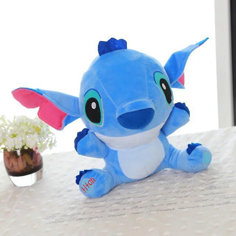 

Disney Cartoon Stitch Plush Toys Dolls for Children Lilo & Stitch Long ears Stuffed peluches Toy kids Birthday Christmas gift