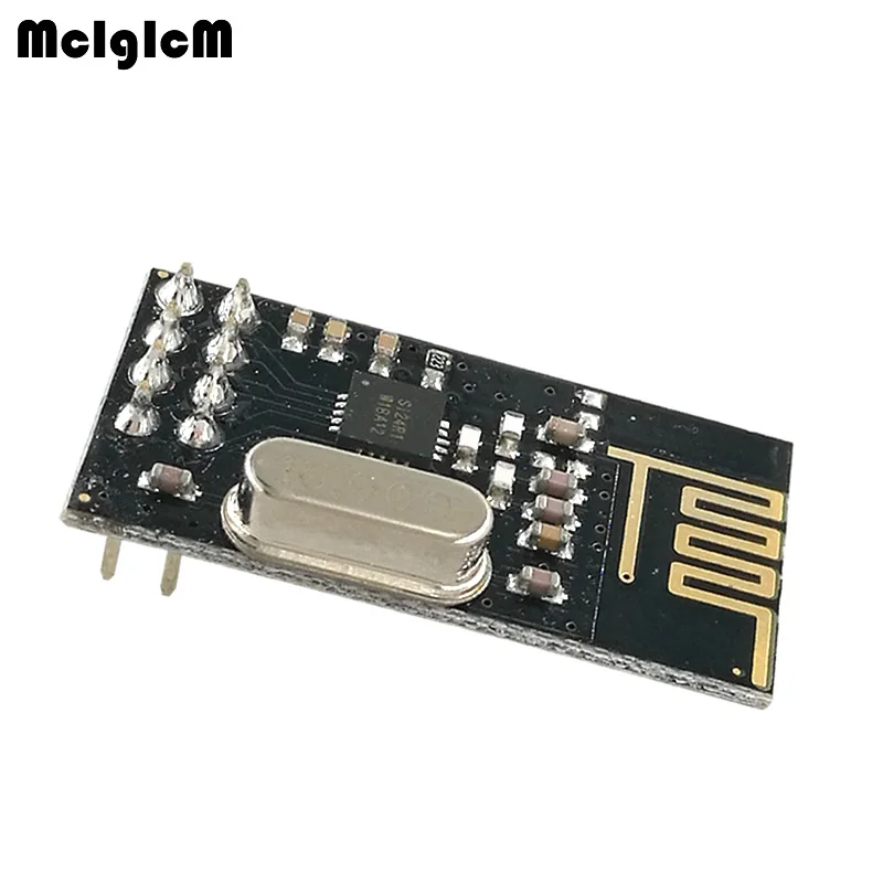

MCIGICM 200pcs NRF24L01 NRF24L01+ Wireless Module 2.4G Wireless Communication Module Upgrade Module